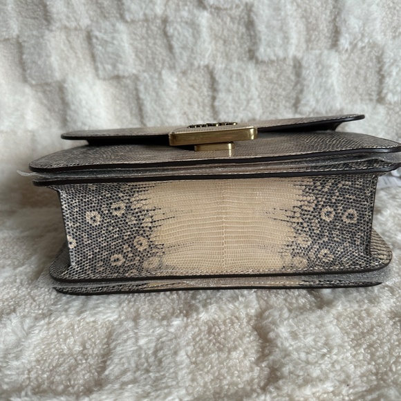 NWT! RARE! Coach C2659 Alie Shoulder Bag In Lizard Women's Crossbody Runway - Picture 12 of 14
